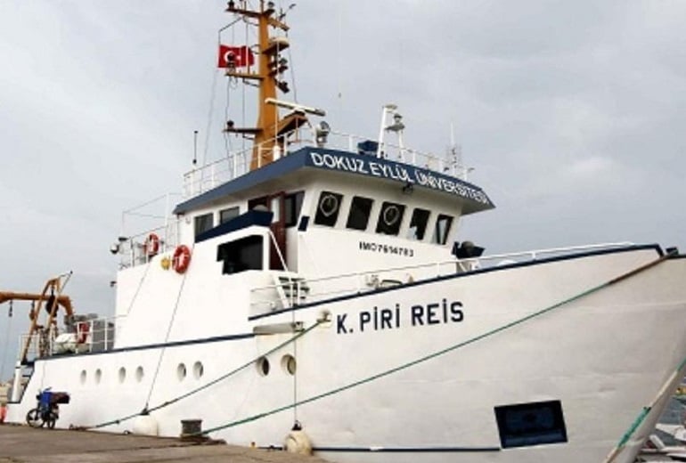 Turkey pulled out “Piri Reis” in the Aegean for research – see map