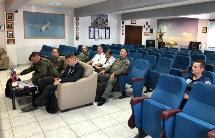 Ρώσοι αξιωματικοί αξιολόγησαν την Αεροπορική Βάση Ελευσίνας