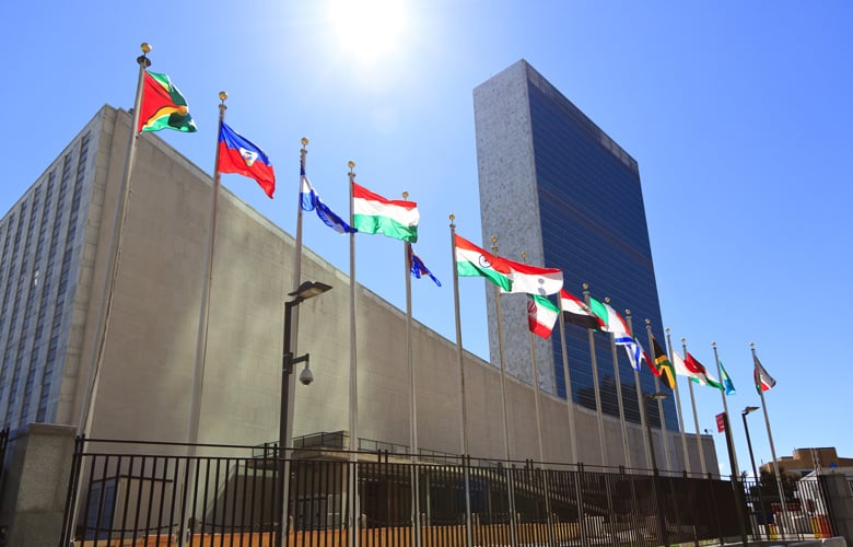 Support in Estonia by Greece and 39 UN member states