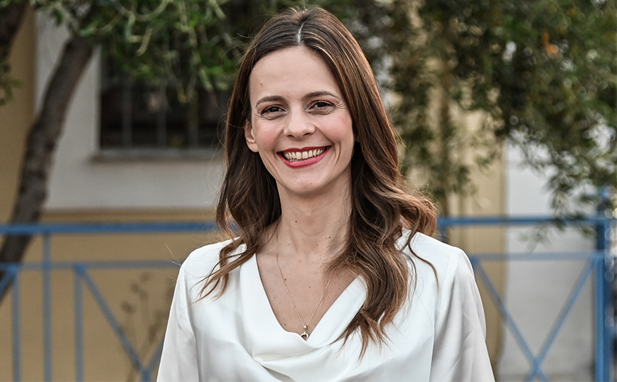 Efi Achcioglou announced that she is waiting for her second child