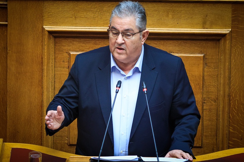 Koutsoubas sent a letter to the presidents of the KO on cooperation on the Gaza issue