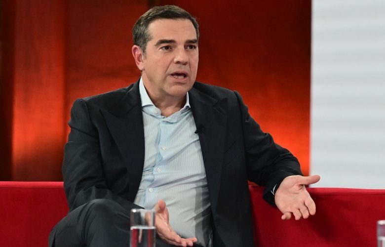 In the final line the edition of Alexis Tsipras’ book