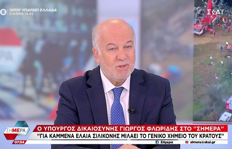 Floridis: “I am waiting for answers from Vervesos about whether he hid a report rejecting Tempe Conspiracy”