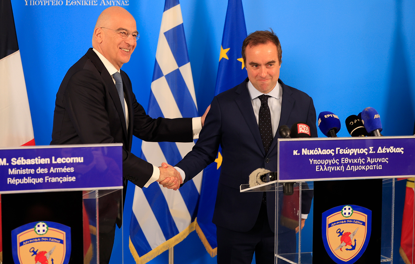The Greek -French Convention for the purchase of 16 Exocet -Dendia missiles was signed: We are strengthening our defense and strategic cooperation