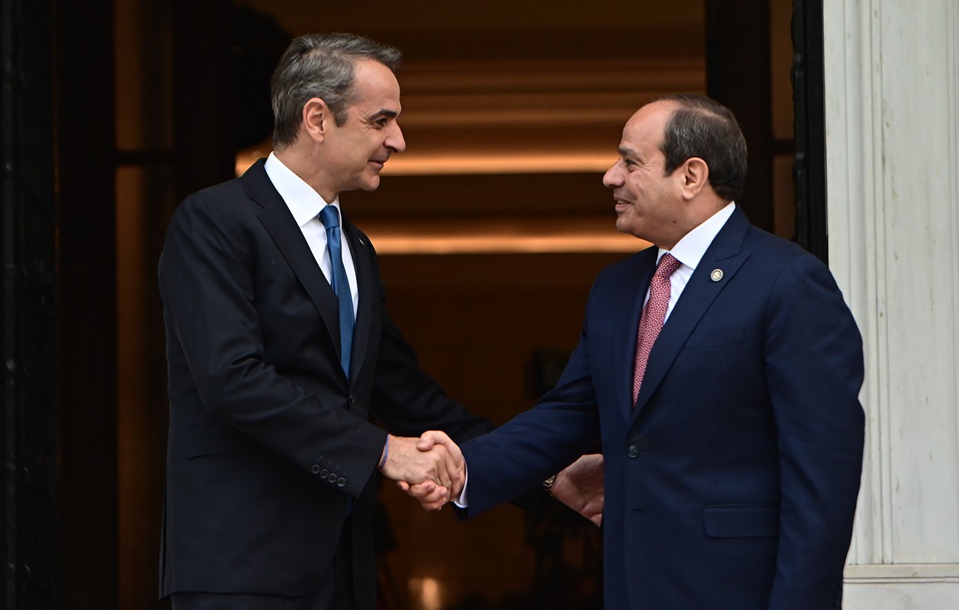 Mitsotaki – al -Sisi telephone communication for the latest developments in the Middle East