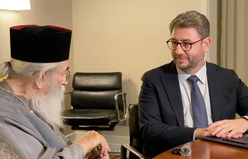 Androulakis: “Respect for religious freedom and the ownership of the Monastery of St. Catherine”