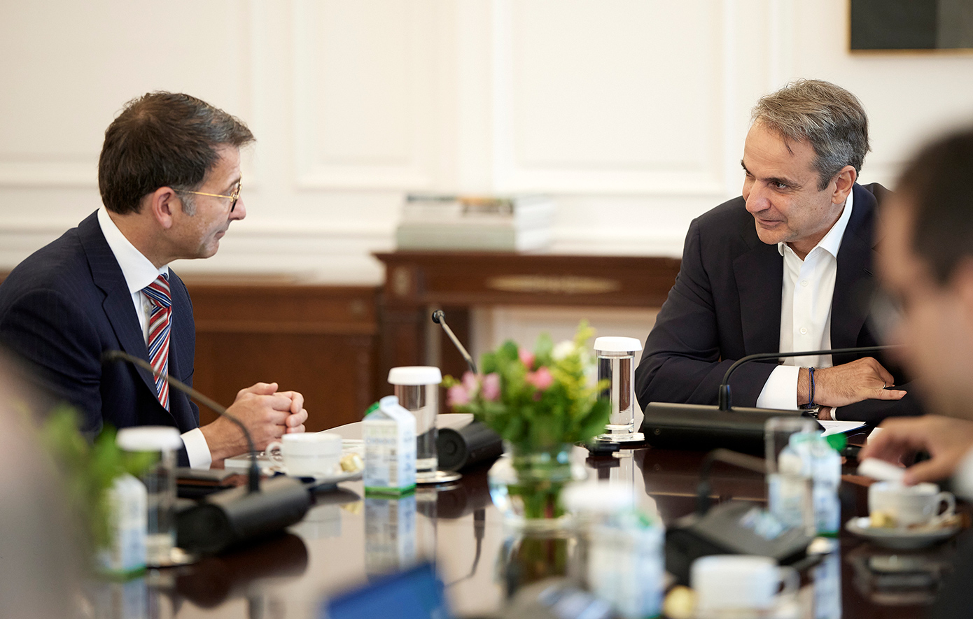 Mitsotakis had a meeting with Microsoft Executive Vice President and CCO
