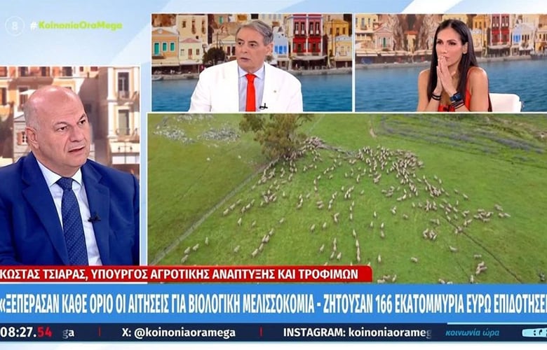 Tsiaras for OPEKEPE: All complaints that have arrived at the ministry have been forwarded to the European Public Prosecutor’s Office