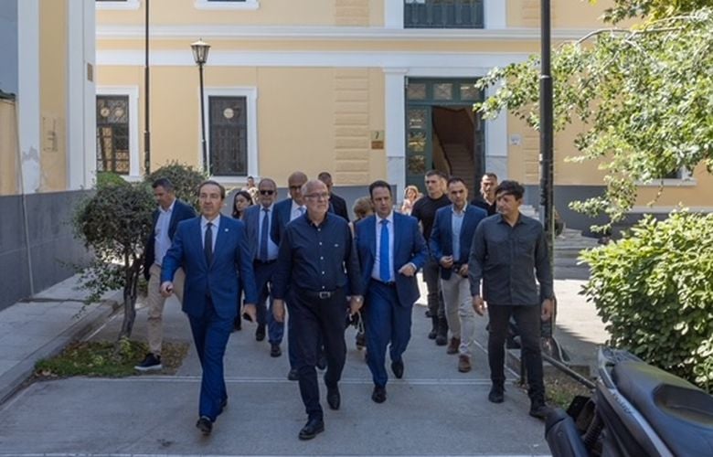 The leadership of the Ministry of Justice inspected the renovation projects of the Athens Court of First Instance