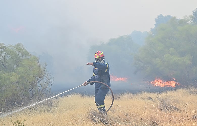 Φωτιά στον Ασπρόπυργο