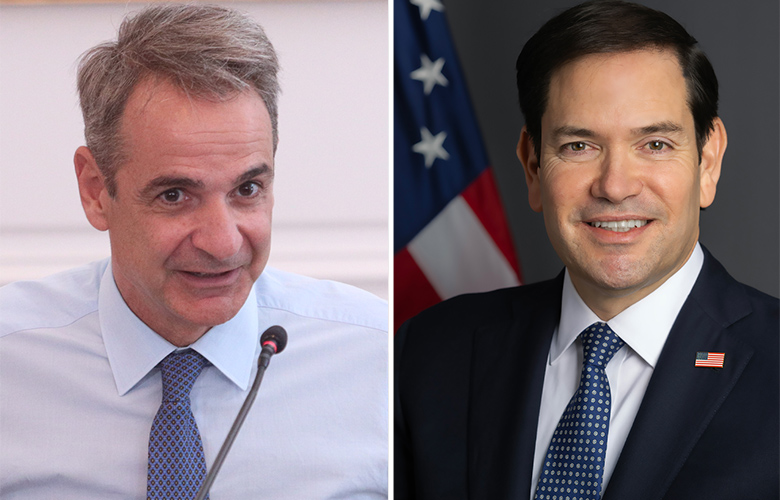 Kyriakou Mitsotakis’ telephone communication with Marco Rubio