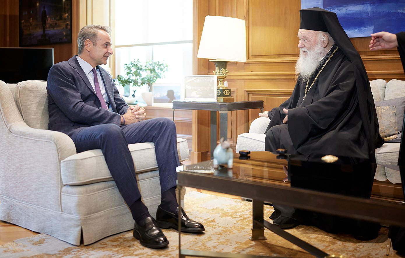 Mitsotakis to Archbishop Hieronymus: We have solved many pending issues that come from the past
