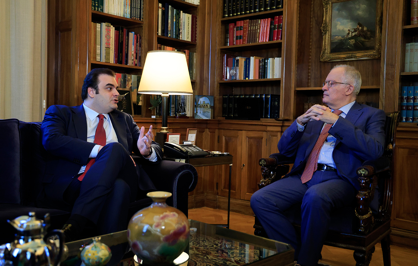 Pierrakakis after meeting Tasoula: “Strong economy means practical support to the needs of the country and citizens”