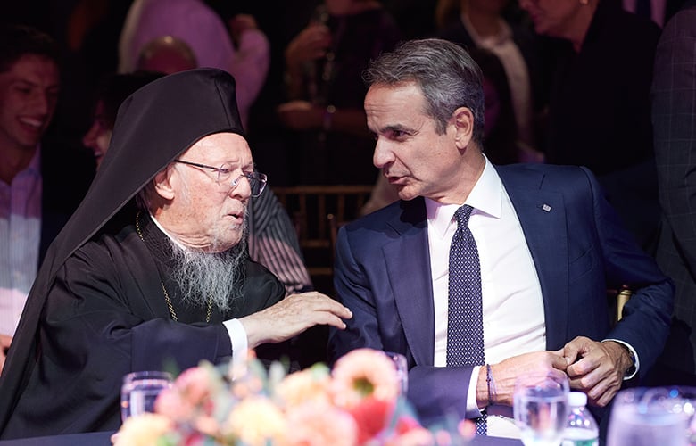 The Prime Minister praised the Ecumenical Patriarch for his work in protecting the environment