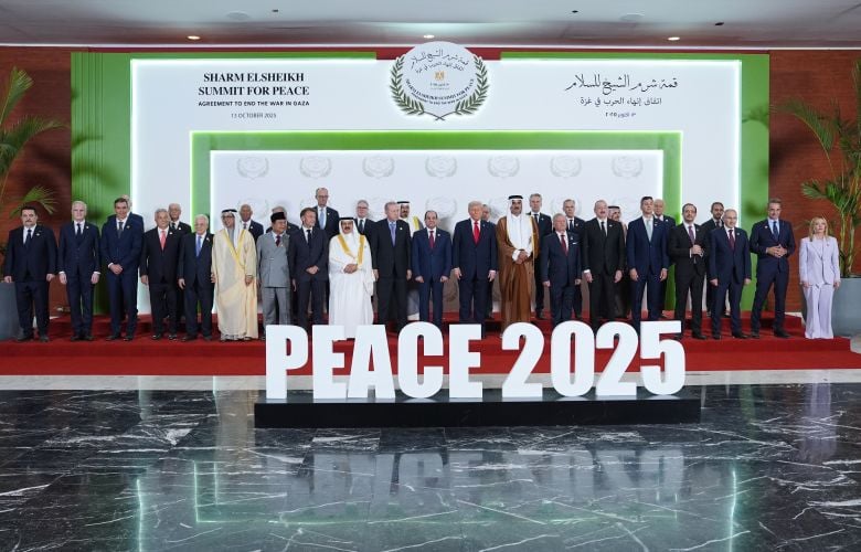 Trump and the mediators signed a ceasefire agreement in Gaza