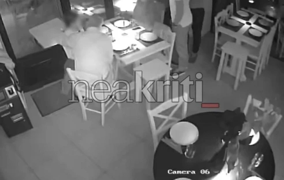 Hooded men attacked Makis Voridis with eggs at a restaurant in Heraklion – They overturned tables, threw chairs and bottles