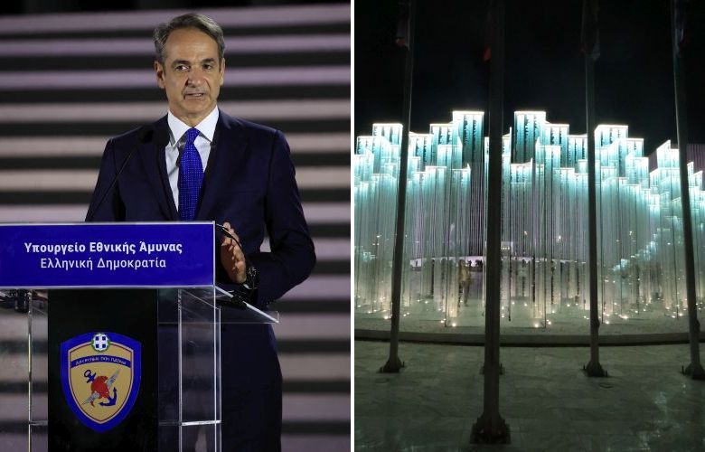 Inauguration of the bioclimatic aspect of the Ministry of National Defense – “It reflects the modernization of the Armed Forces”, stressed Mitsotakis