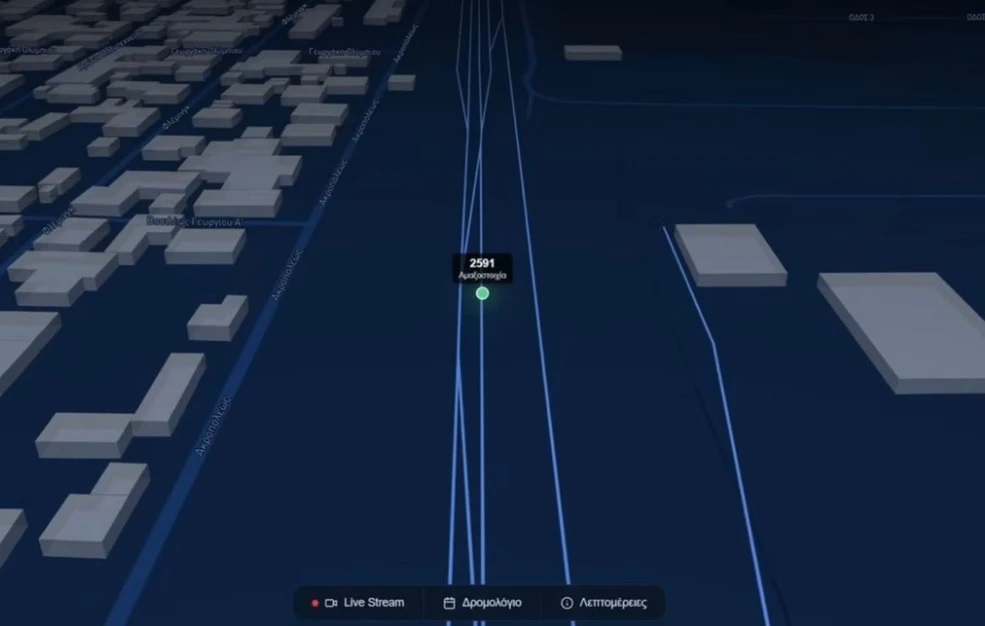 “The proof that the train never entered the opposite track” – Kyranakis published a video of the train running in Sindos