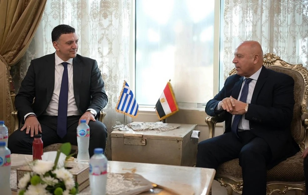 Kikilias: Strengthening the cooperation between Greece and Egypt is a necessity for the development of the Mediterranean