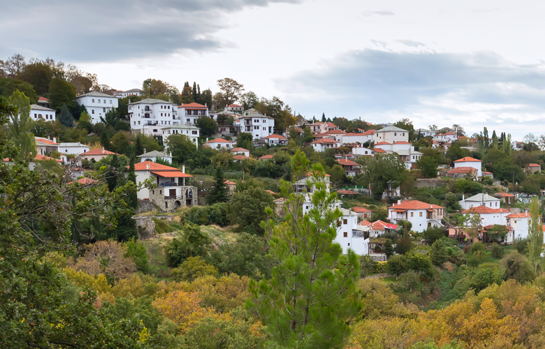 πανοραμική εικόνα Πορταριά